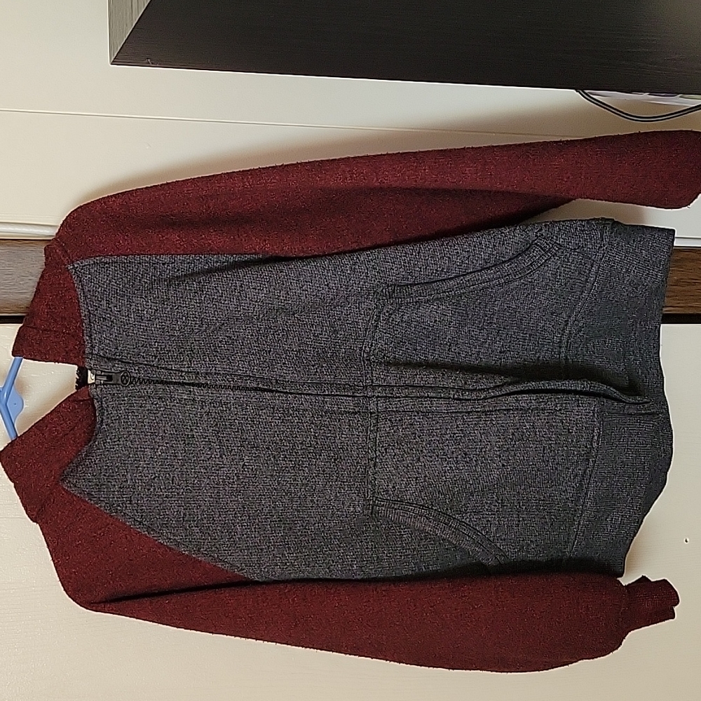 Boys thick zip jacket